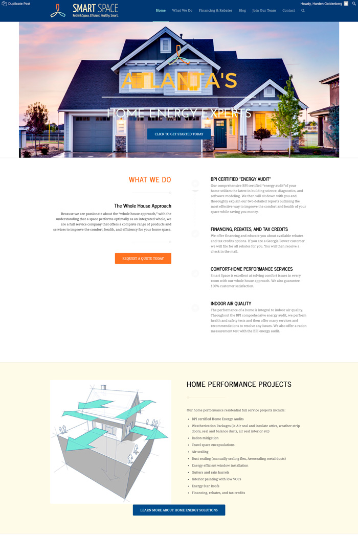 SmartSpaceOldHome smart space Atlanta homepage